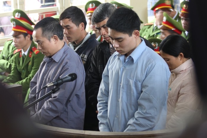 "Sát thủ" Lê Văn Luyện tại phiên tòa ngày 10/1/2012